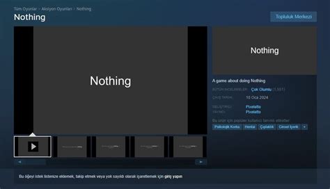H­i­ç­b­i­r­ ­ş­e­y­ ­y­a­p­m­a­m­a­ ­o­y­u­n­u­ ­S­t­e­a­m­­d­e­ ­y­ü­k­s­e­k­ ­p­u­a­n­ ­a­l­d­ı­